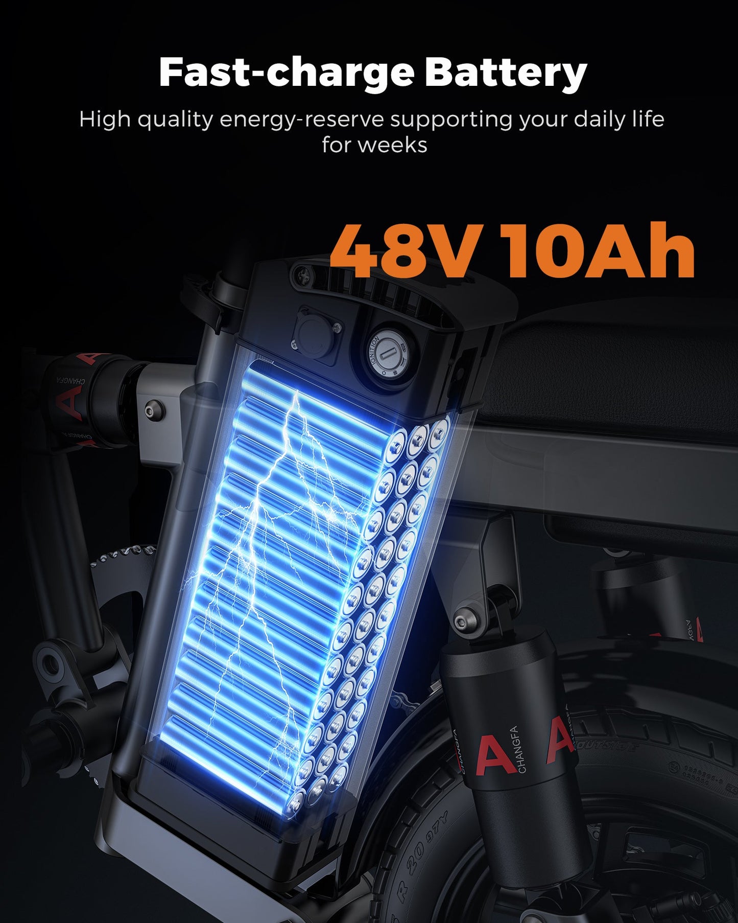 ENGWE T14 | Mini vélo électrique pliable | 14” | 250W | V-max 25 km/h | Autonomie 42 km - Nova Bikes