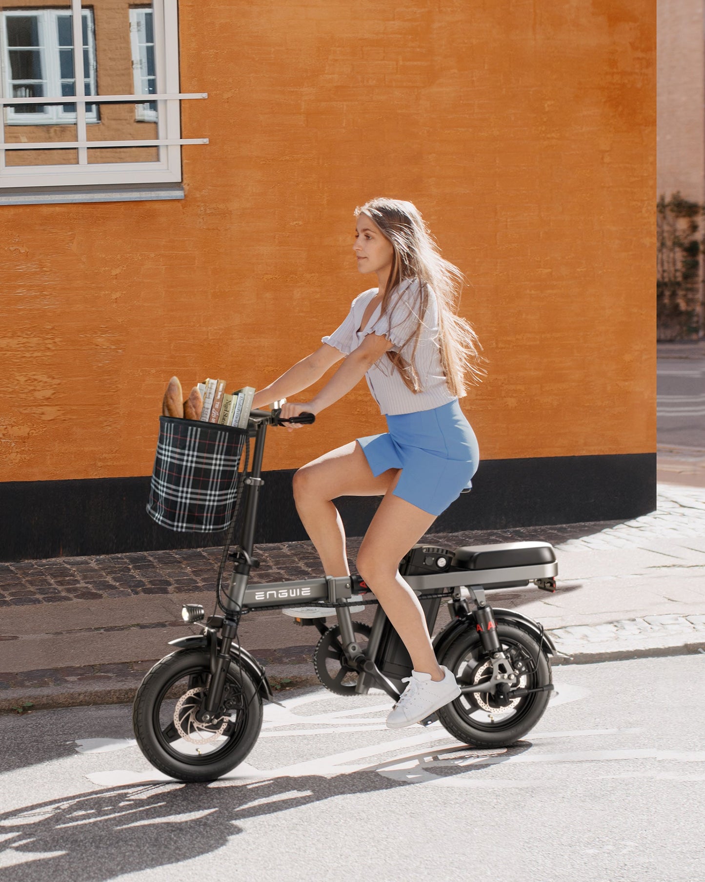ENGWE T14 | Mini vélo électrique pliable | 14” | 250W | V-max 25 km/h | Autonomie 42 km - Nova Bikes