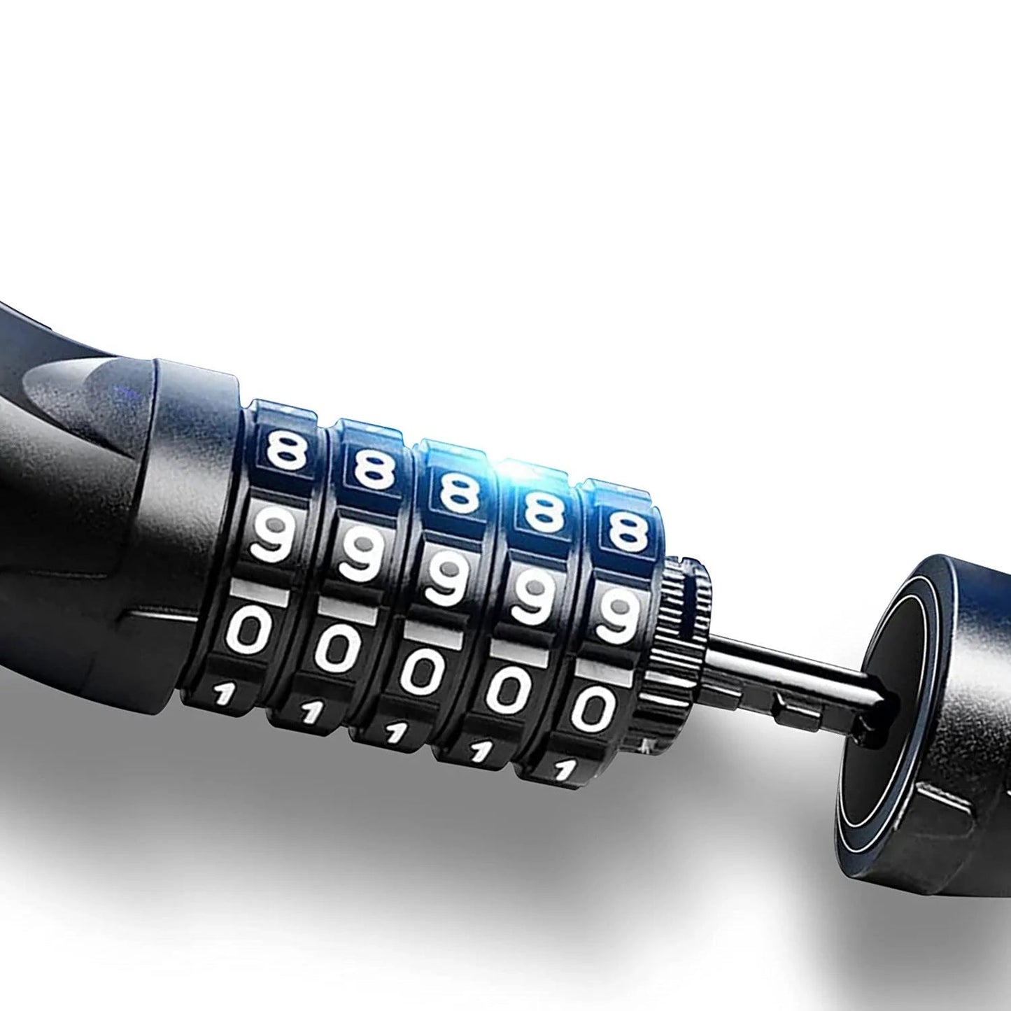 Cadenas à chaîne combinée pour vélo FAFREES | Code 5 chiffres réinitialisable | Sécurité renforcée | Multi-usages - Nova Bikes