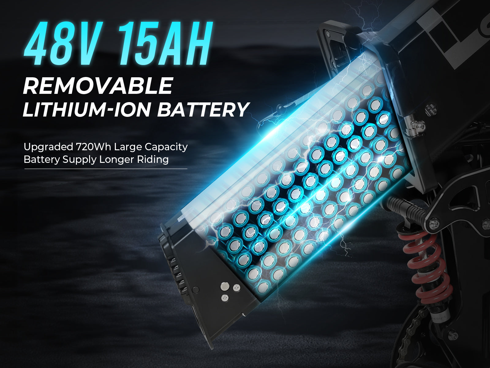 SAMEBIKE LO26 Plus | Vélo électrique pliant 26” Fat Bike | Autonomie 110 km - Nova Bikes