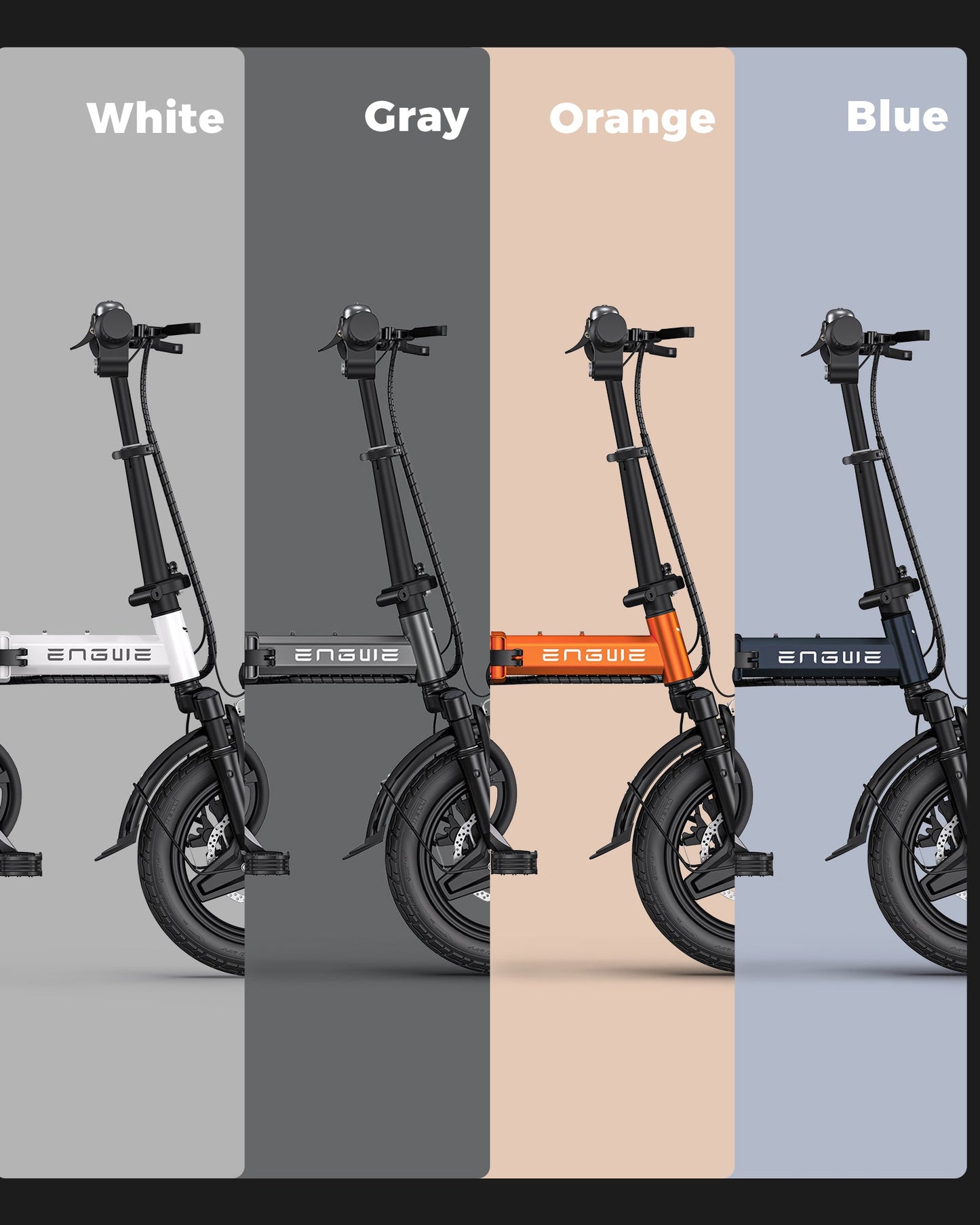 ENGWE T14 | Mini vélo électrique pliable | 14” | 250W | V-max 25 km/h | Autonomie 42 km - Nova Bikes