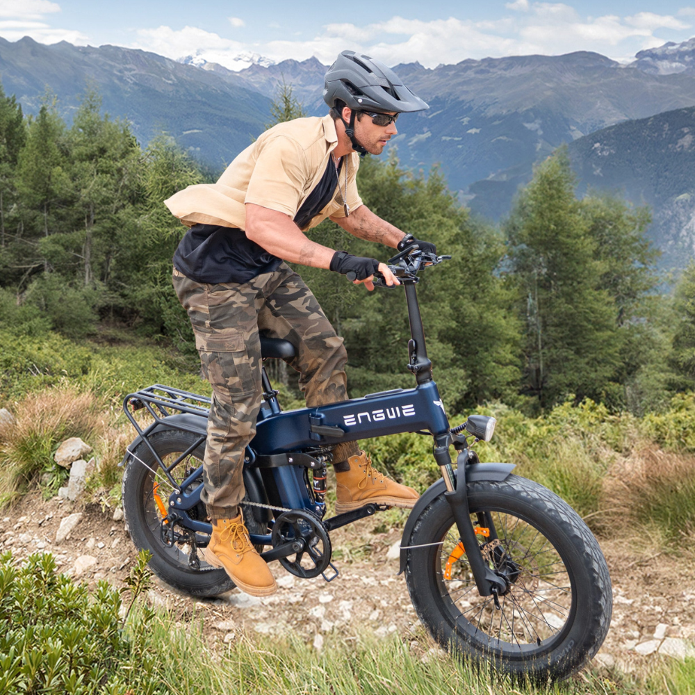 ENGWE Engine Pro 3.0 Boost | Vélo électrique pliant Fat bike 20" | Moteur 90 Nm | Autonomie 130 km