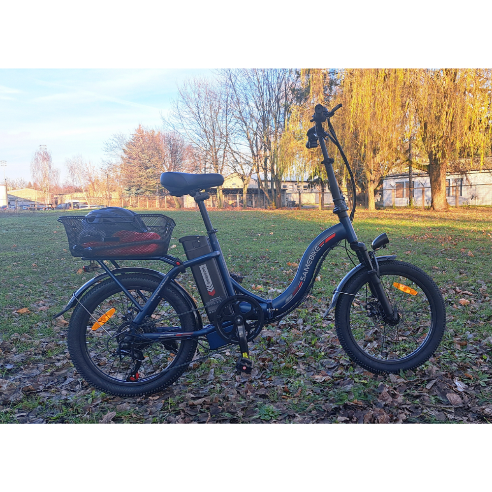 SAMEBIKE CY20 | Vélo électrique pliant 20” urbain | Autonomie 60 km - Nova Bikes
