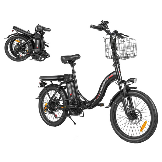 SAMEBIKE CY20 | Vélo électrique pliant 20” urbain | Autonomie 60 km - Nova Bikes