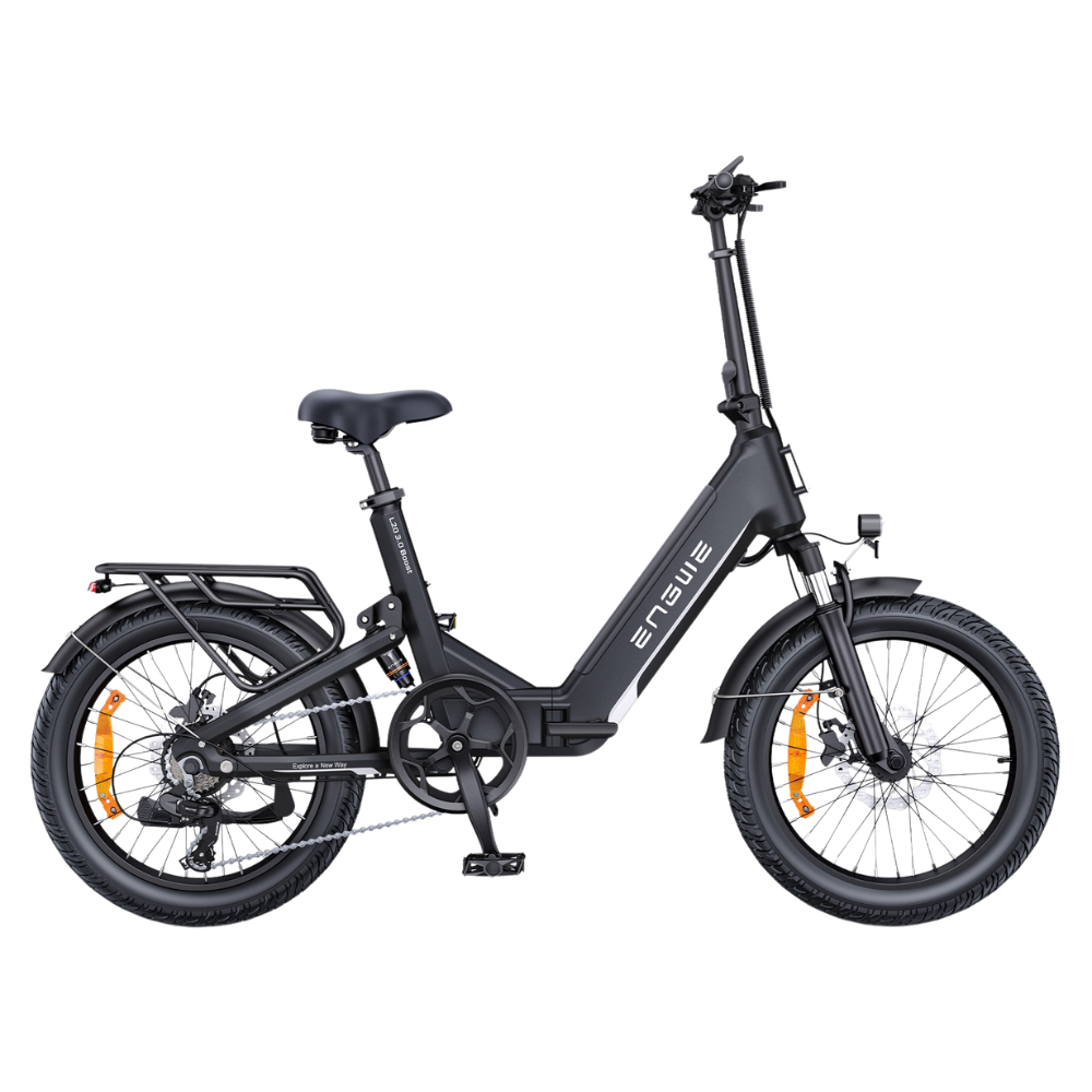 ENGWE L20 3.0 Boost | Vélo électrique pliant 20" à suspension complète | Batterie 48V 13,5Ah | Capteur de couple | Autonomie 126 km - Nova Bikes