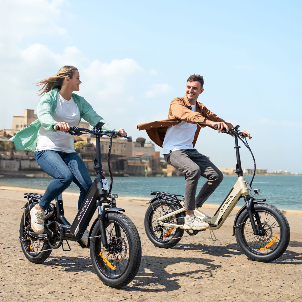 ENGWE L20 3.0 Boost | Vélo électrique pliant 20" à suspension complète | Batterie 48V 13,5Ah | Capteur de couple | Autonomie 126 km - Nova Bikes