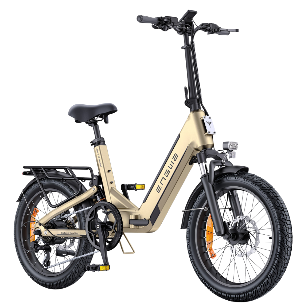 ENGWE L20 3.0 Boost | Vélo électrique pliant 20" à suspension complète | Batterie 48V 13,5Ah | Capteur de couple | Autonomie 126 km - Nova Bikes