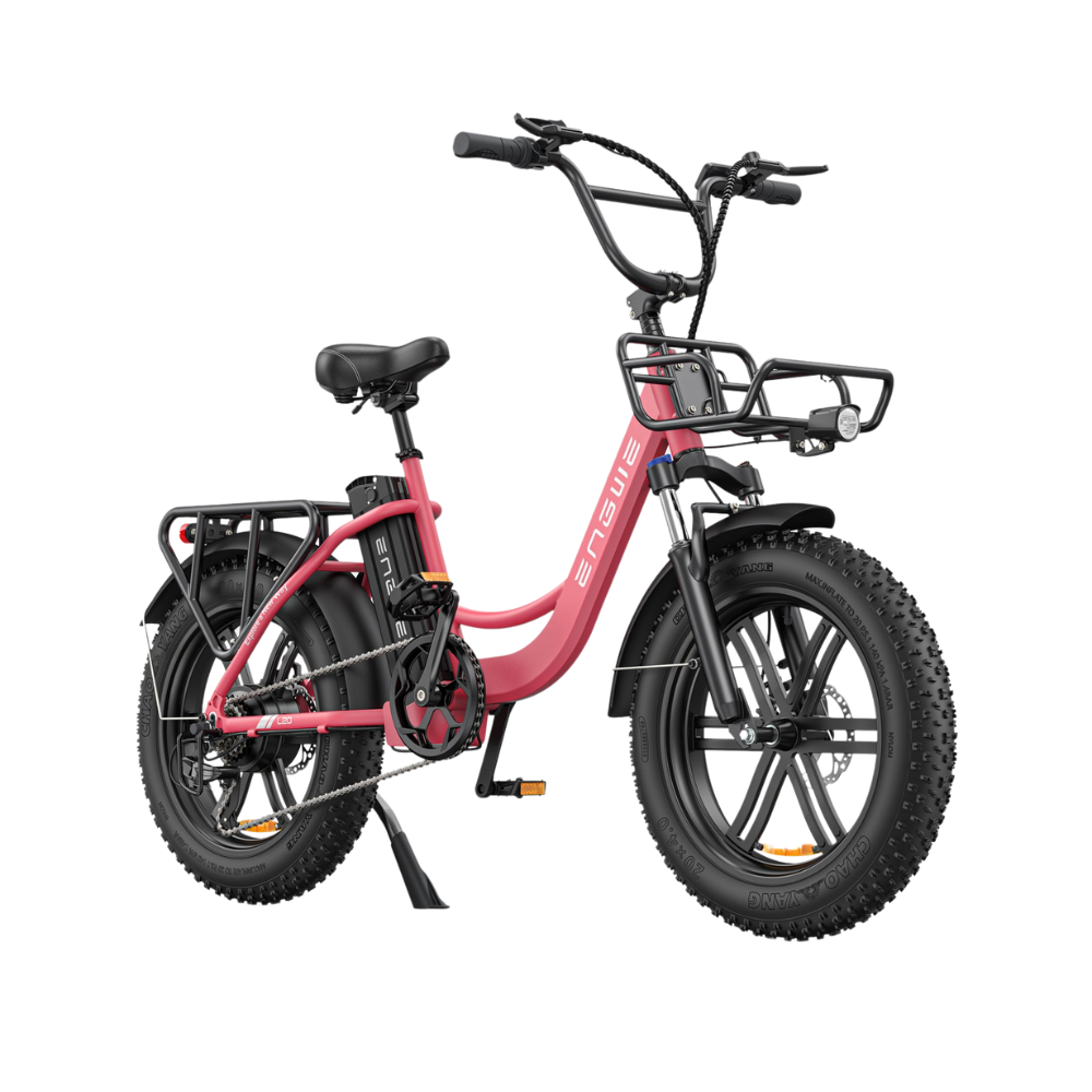 ENGWE L20 | Vélo électrique à enjambement bas urbain 20" Fat Bike | Autonomie 140 km - Nova Bikes