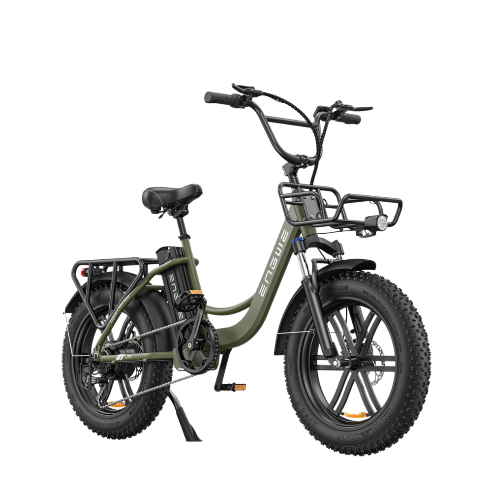 ENGWE L20 | Vélo électrique à enjambement bas urbain 20" Fat Bike | Autonomie 140 km - Nova Bikes