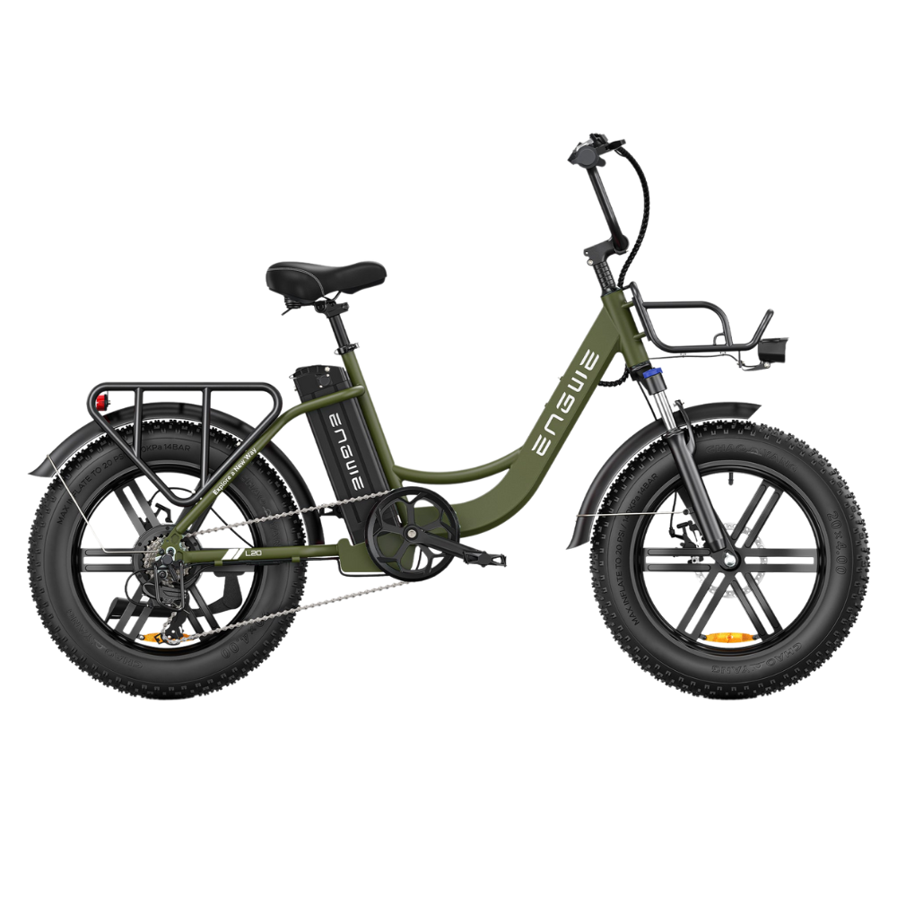 ENGWE L20 | Vélo électrique à enjambement bas urbain 20" Fat Bike | Autonomie 140 km - Nova Bikes