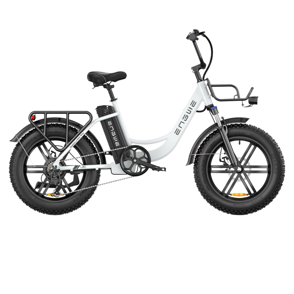 ENGWE L20 | Vélo électrique à enjambement bas urbain 20" Fat Bike | Autonomie 140 km - Nova Bikes