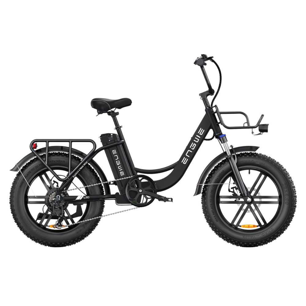 ENGWE L20 | Vélo électrique à enjambement bas urbain 20" Fat Bike | Autonomie 140 km - Nova Bikes