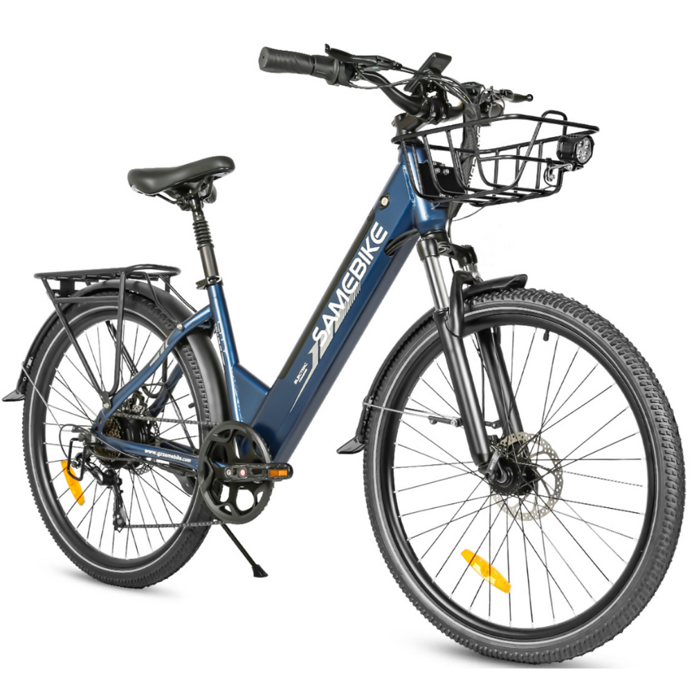 SAMEBIKE RS-A01 Pro-T | Vélo électrique urbain 27.5” | Autonomie 80 km - Nova Bikes