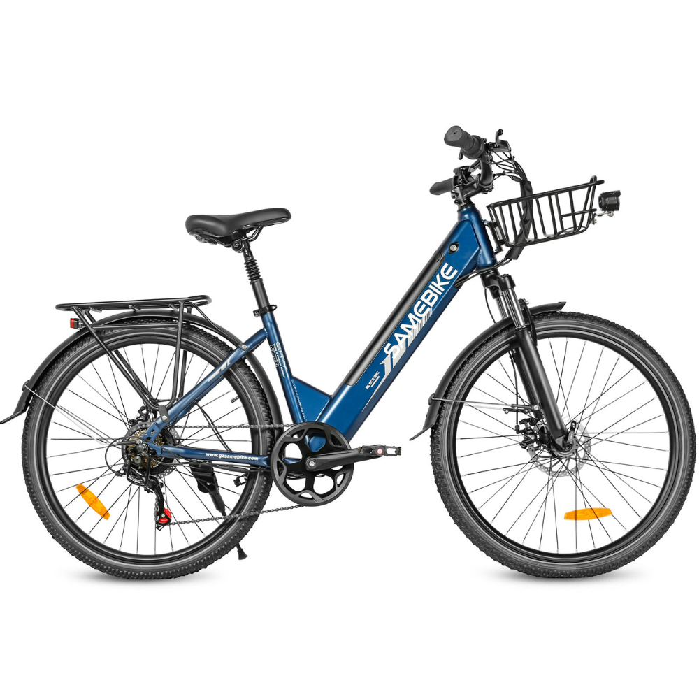SAMEBIKE RS-A01 Pro-T | Vélo électrique urbain 27.5” | Autonomie 80 km - Nova Bikes