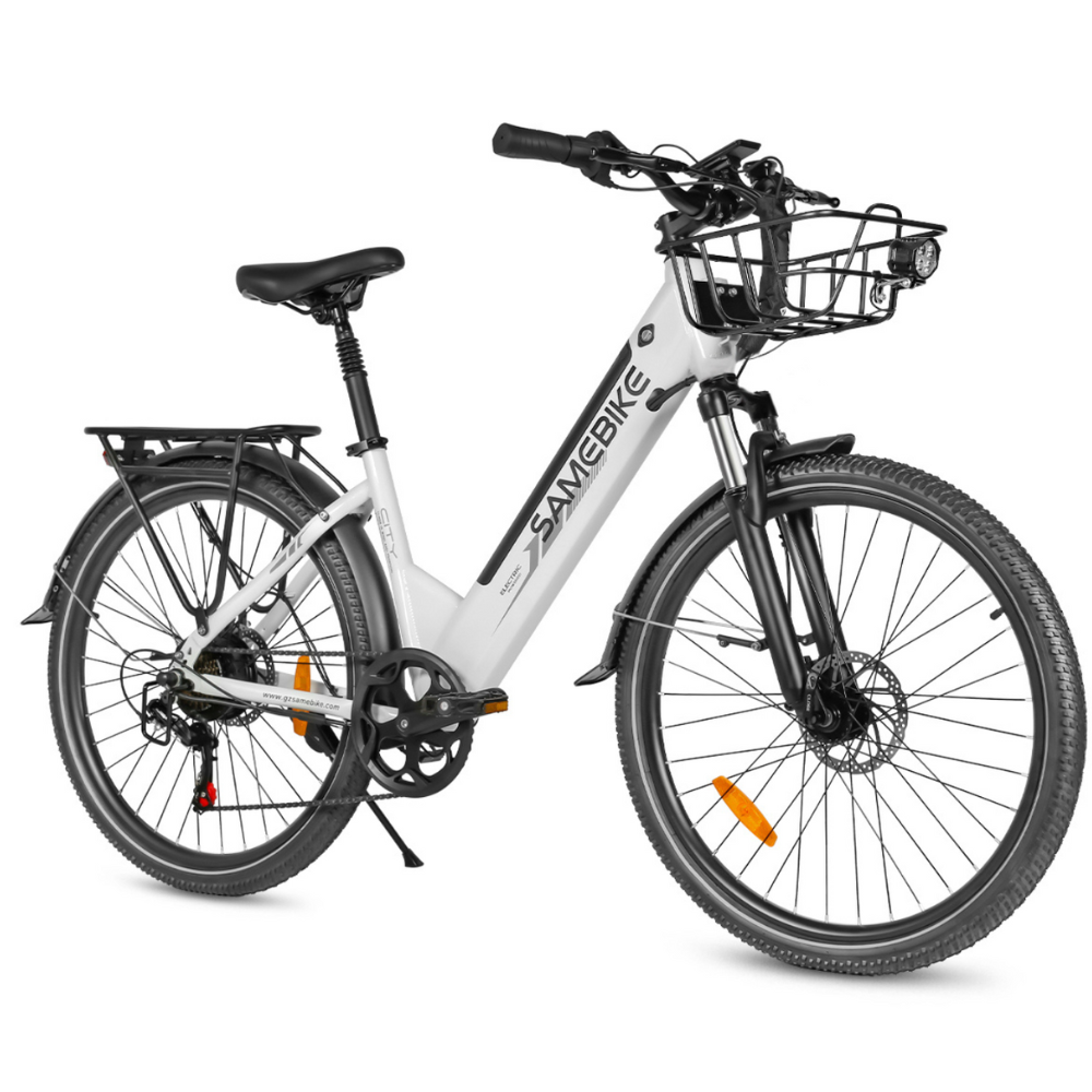 SAMEBIKE RS-A01 Pro-T | Vélo électrique urbain 27.5” | Autonomie 80 km - Nova Bikes