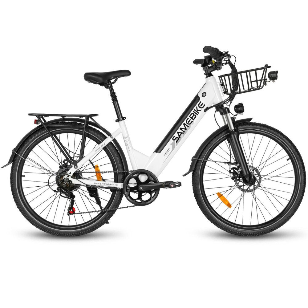 SAMEBIKE RS-A01 Pro-T | Vélo électrique urbain 27.5” | Autonomie 80 km - Nova Bikes