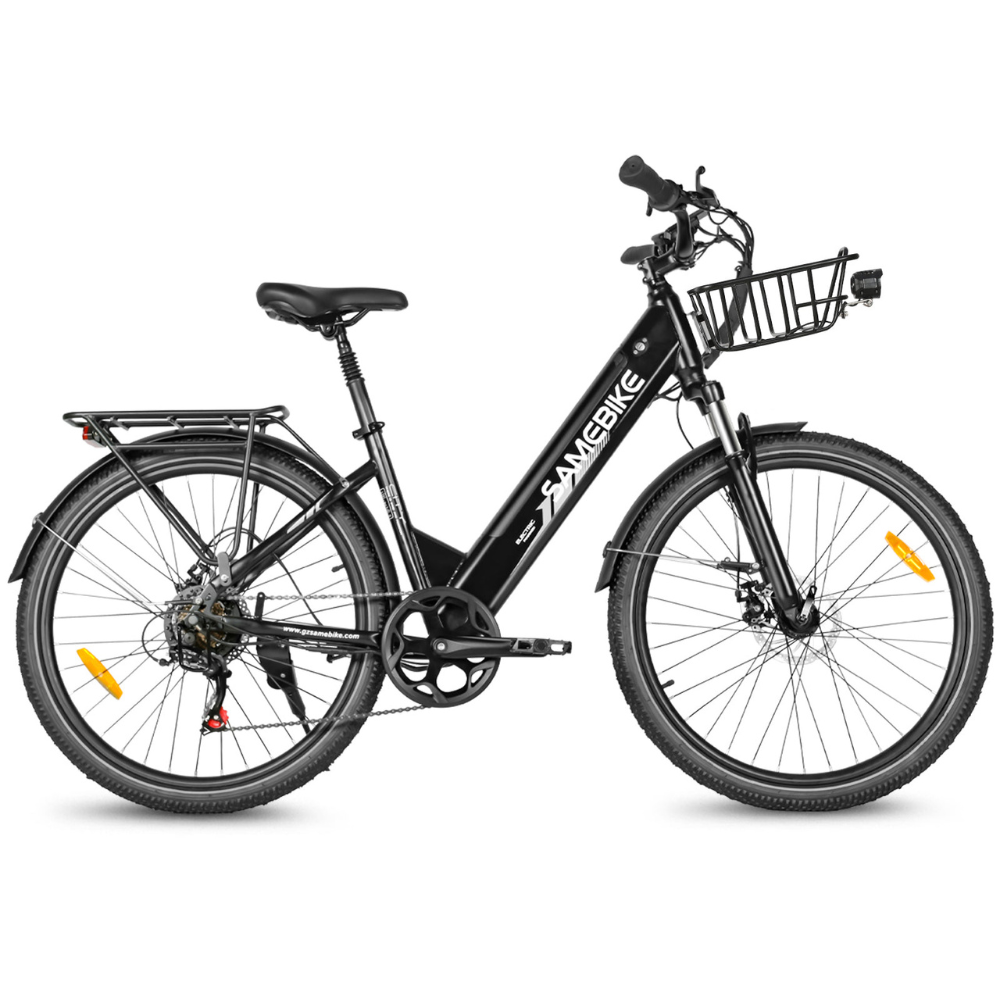 SAMEBIKE RS-A01 Pro-T | Vélo électrique urbain 27.5” | Autonomie 80 km - Nova Bikes