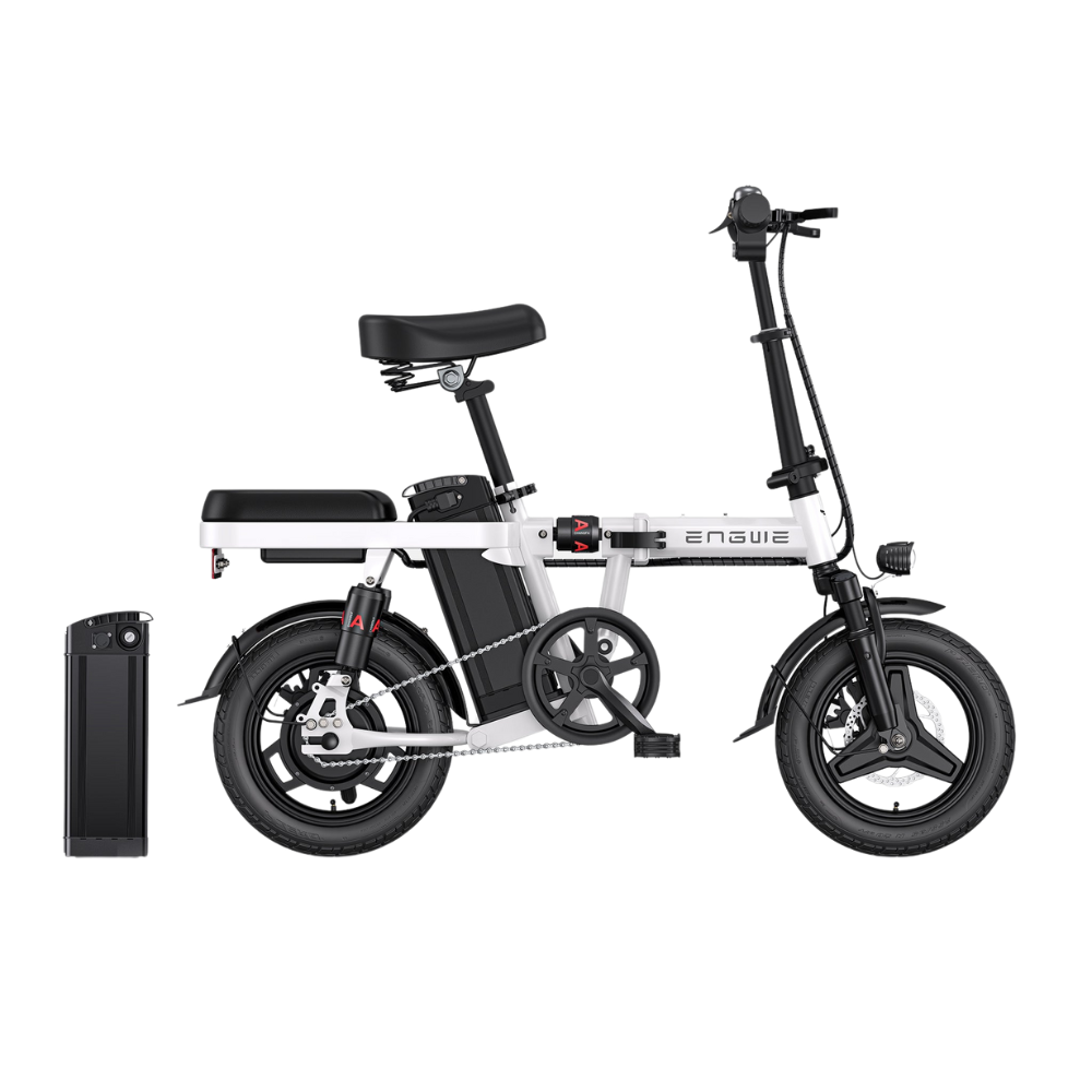 ENGWE T14 | Mini vélo électrique urbain pliant 14" | Quadruple suspension | Autonomie 80 km - Nova Bikes