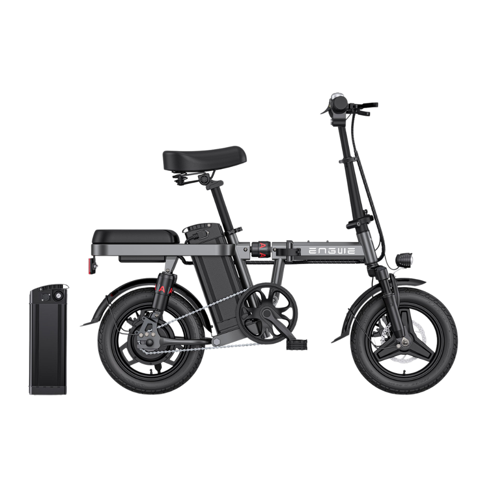 ENGWE T14 | Mini vélo électrique urbain pliant 14" | Quadruple suspension | Autonomie 80 km - Nova Bikes