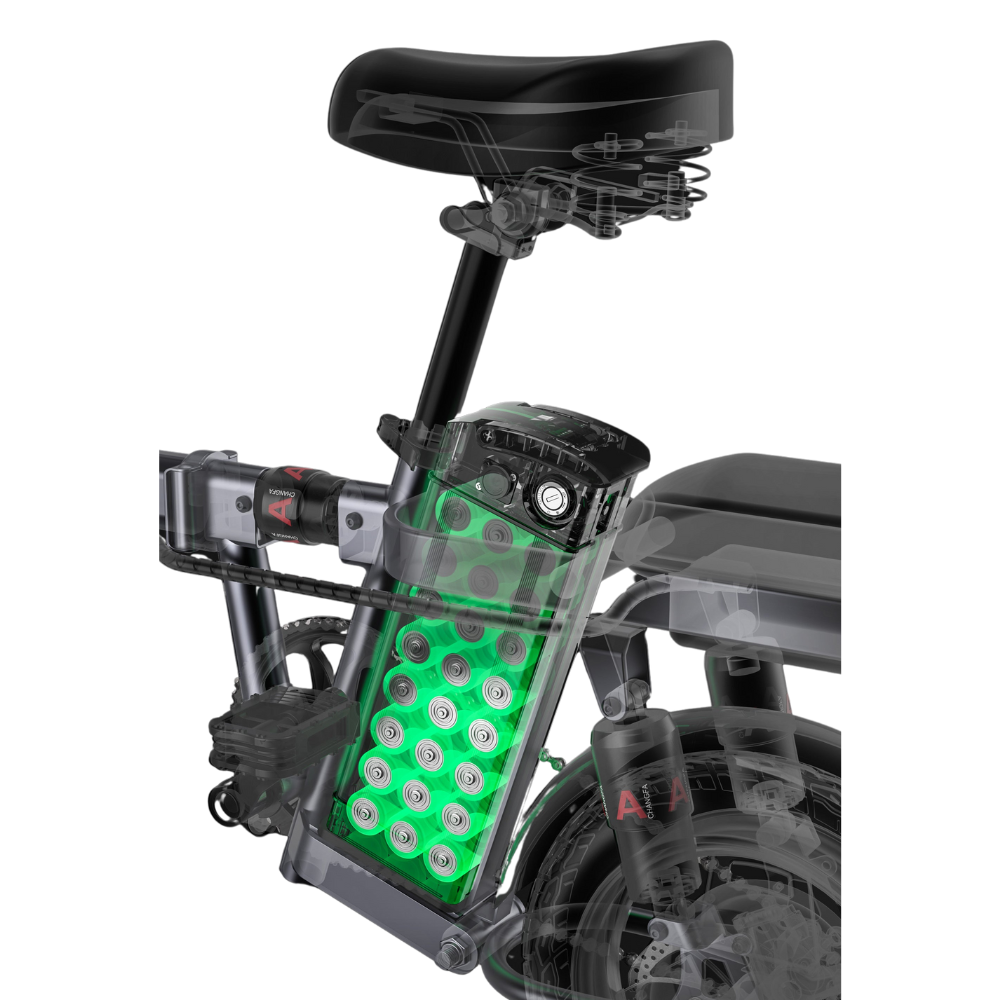ENGWE T14 | Mini vélo électrique urbain pliant 14" | Quadruple suspension | Autonomie 80 km - Nova Bikes