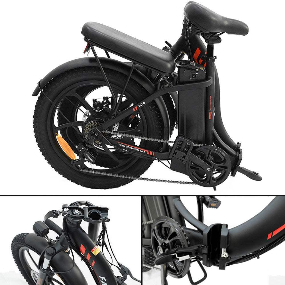 FAFREES F20 | Vélo électrique pliant 20" | 250W | V-max 25 km/h | Autonomie 130 km - Nova Bikes