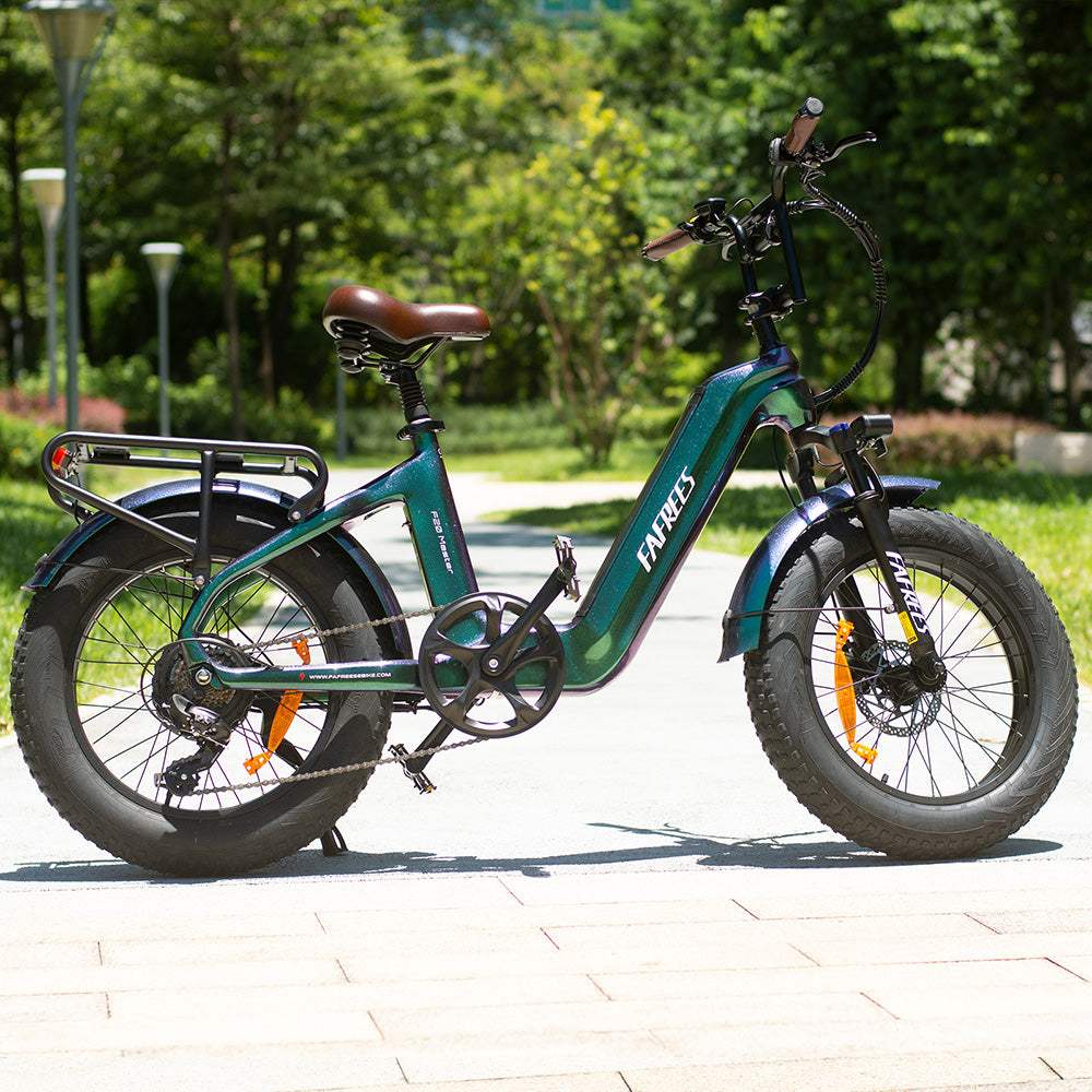 FAFREES F20 Master | Fat Bike électrique pliant 20" fibre de carbone | 500W | V-max 25 km/h | Autonomie 160 km - Nova Bikes