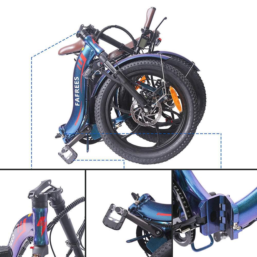 FAFREES F20 Pro | Vélo électrique pliant 20” cadre ouvert | 250W | V-max 25 km/h | Autonomie 150 km - Nova Bikes
