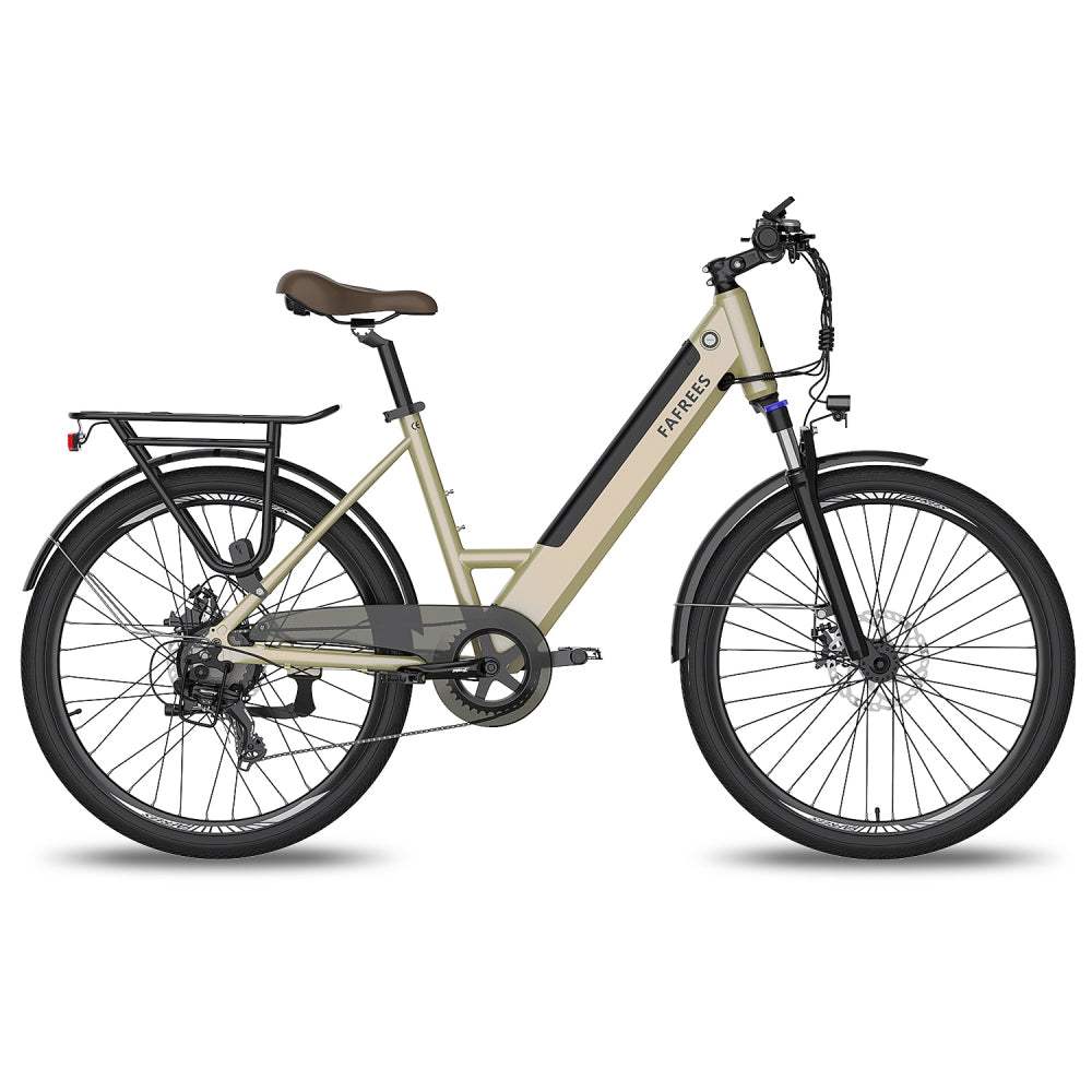 FAFREES F26 Pro | Vélo électrique de Ville 26" | 250W | V-max 25 km/h | Autonomie 110 km | Batterie 14,5Ah | Support APP - Nova Bikes