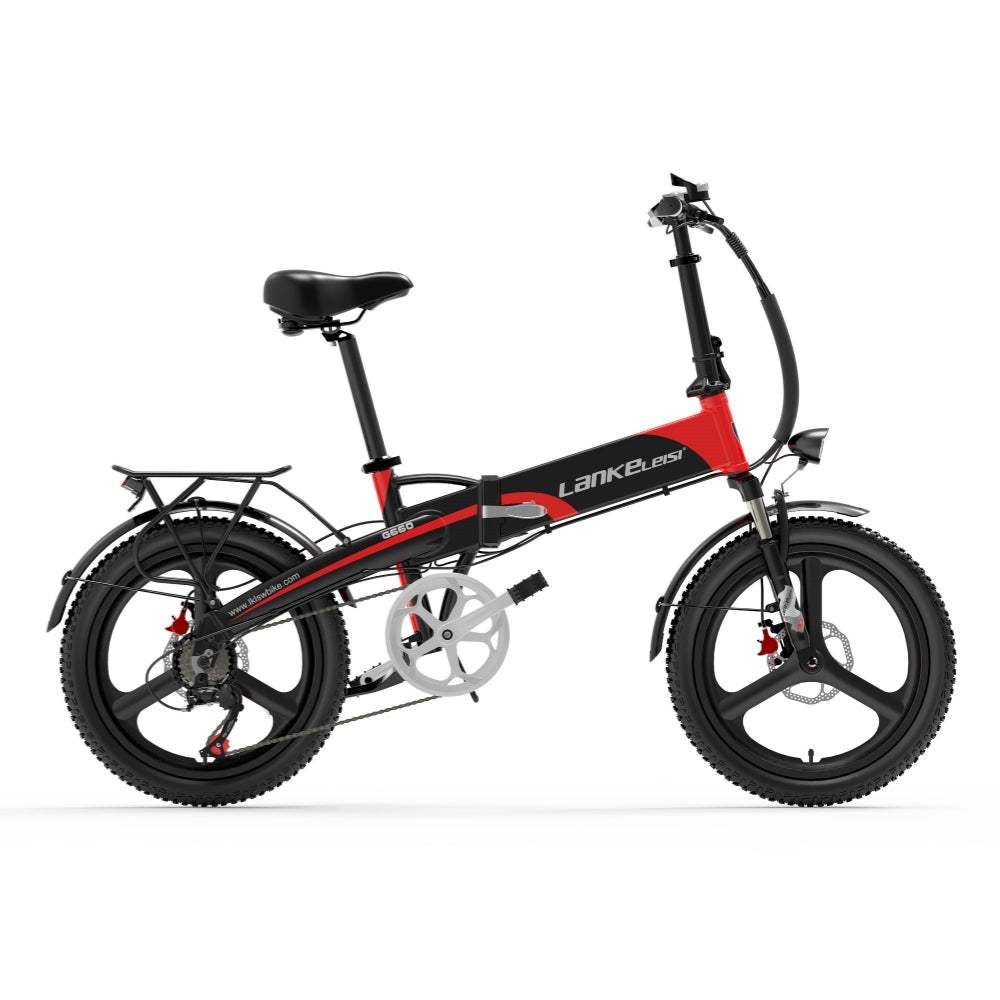 LANKELEISI G660 | Vélo électrique pliant 20" | 500W | V-max 25 km/h | Autonomie 110 km - Nova Bikes