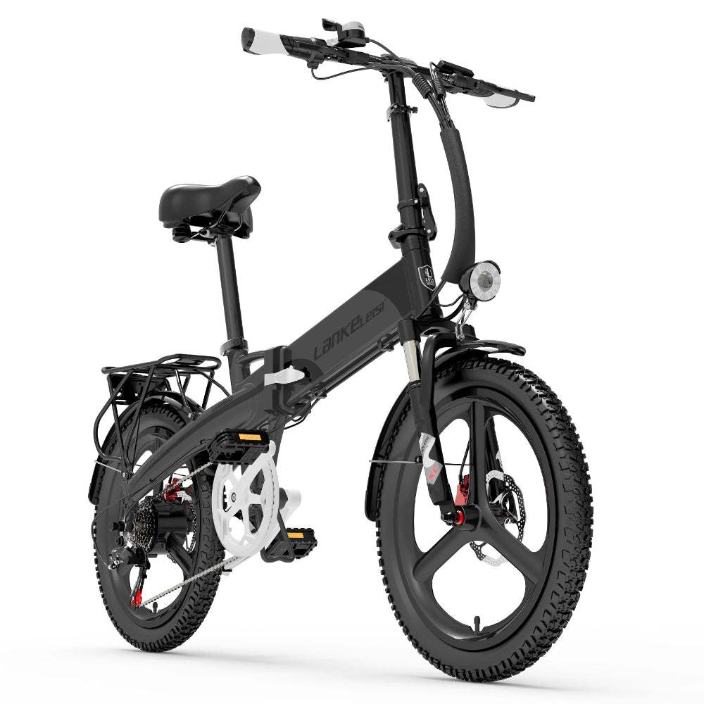 LANKELEISI G660 | Vélo électrique pliant 20" | 500W | V-max 25 km/h | Autonomie 110 km - Nova Bikes