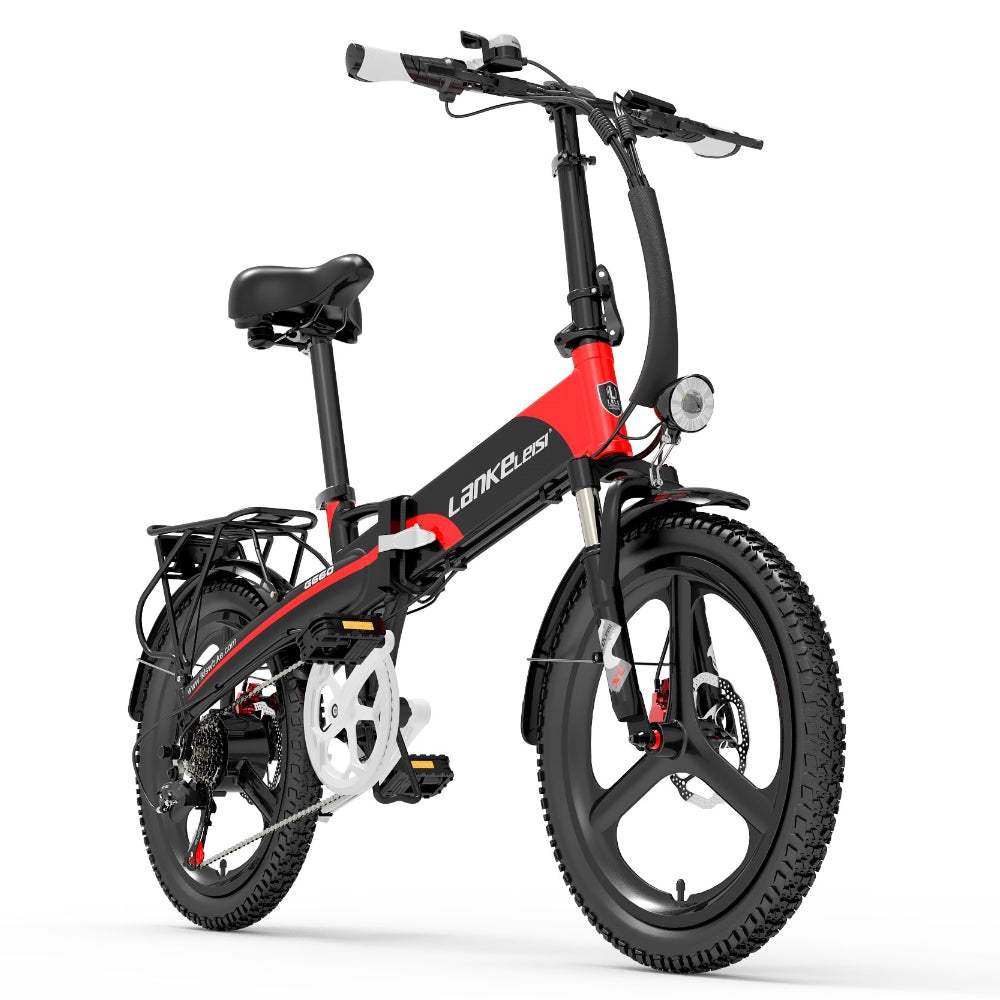 LANKELEISI G660 | Vélo électrique pliant 20" | 500W | V-max 25 km/h | Autonomie 110 km - Nova Bikes