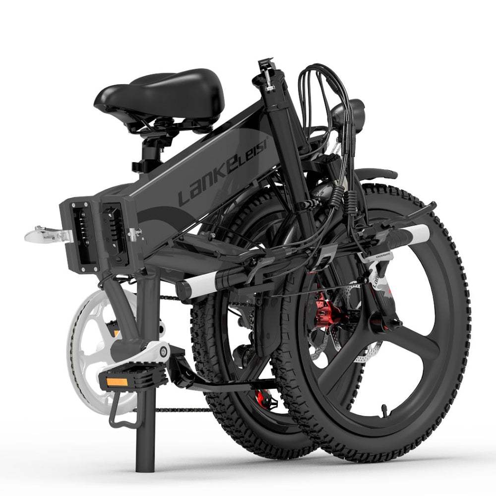 LANKELEISI G660 | Vélo électrique pliant 20" | 500W | V-max 25 km/h | Autonomie 110 km - Nova Bikes