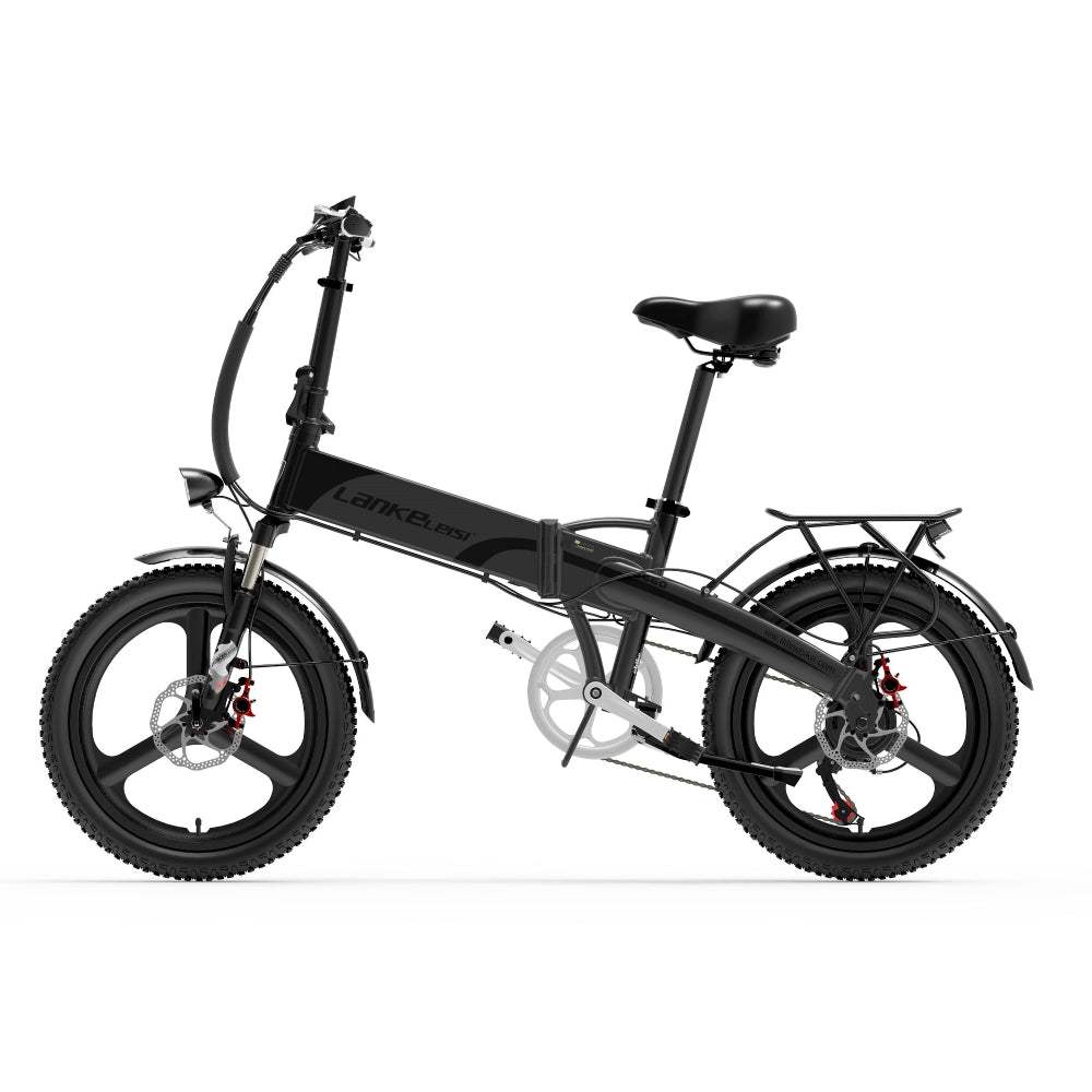 LANKELEISI G660 | Vélo électrique pliant 20" | 500W | V-max 25 km/h | Autonomie 110 km - Nova Bikes