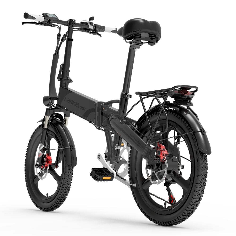 LANKELEISI G660 | Vélo électrique pliant 20" | 500W | V-max 25 km/h | Autonomie 110 km - Nova Bikes