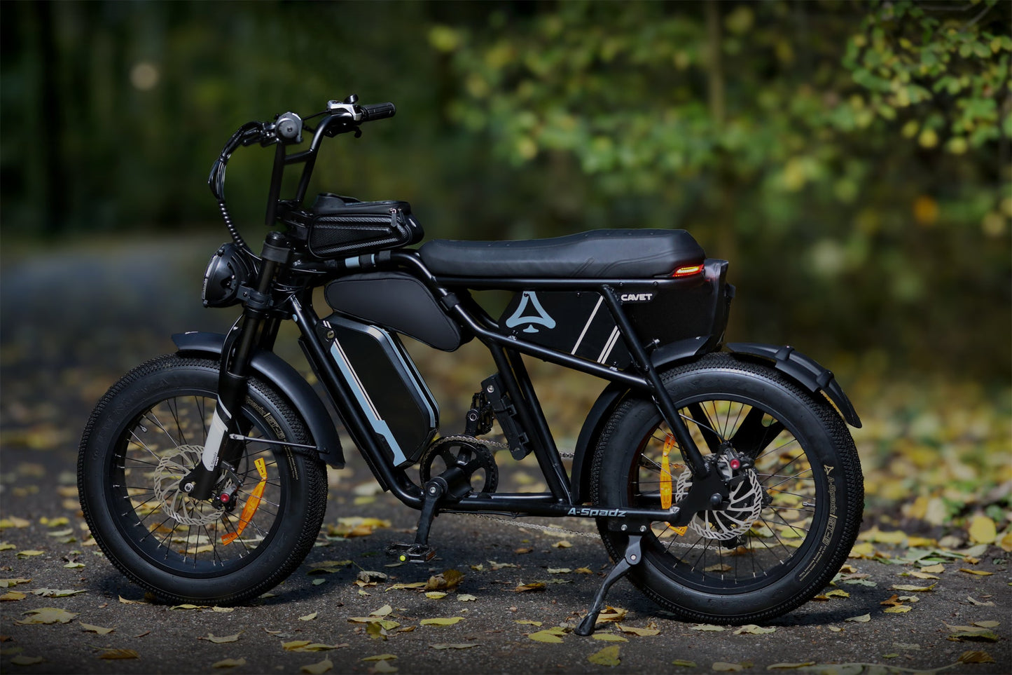 A-SPADZ Cavet Air | Vélo électrique Fatbike 20" | Freins à disques hydrauliques | Autonomie 100 km - Nova Bikes