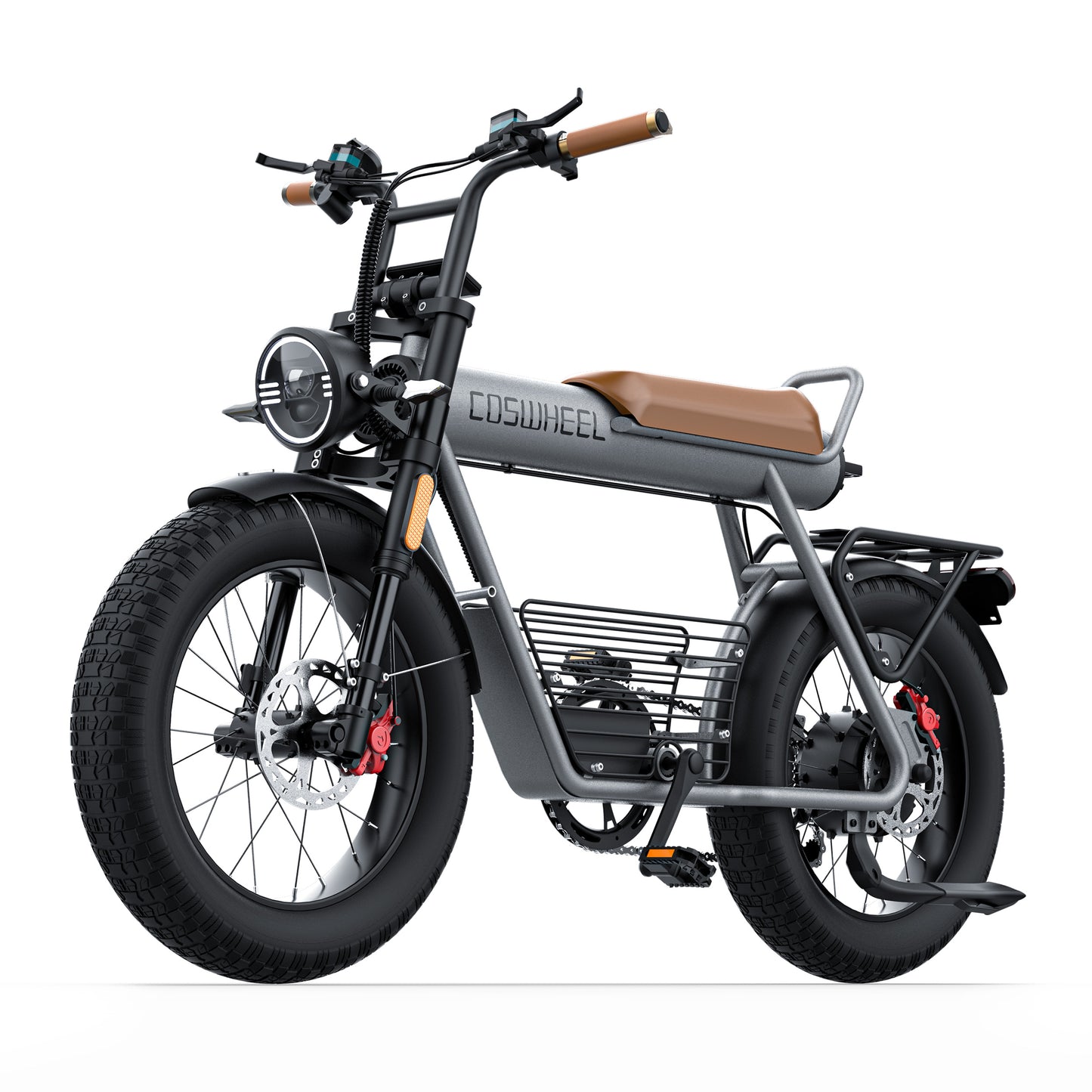 COSWHEEL CT20 | Fat Bike électrique tout-terrain 20” | 1000W | V-max 25 km/h | Autonomie 90 km - Nova Bikes