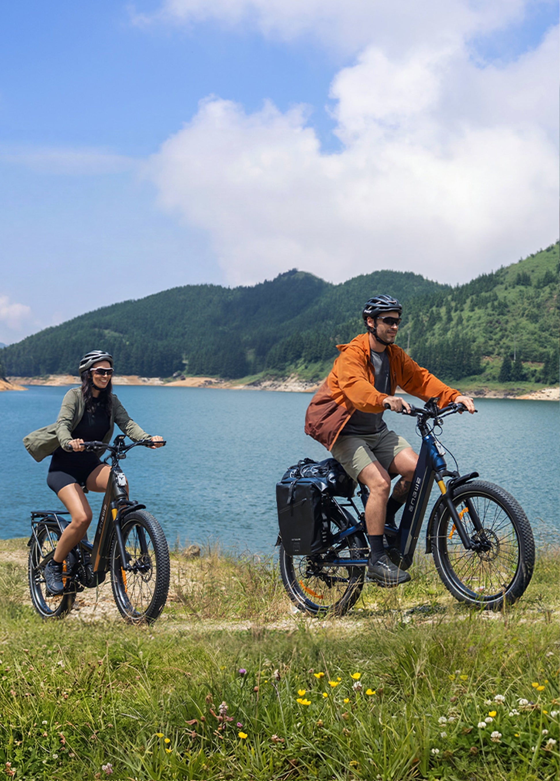 ENGWE E26 3.0 Pro en conditions reelles sur chemin de gravier