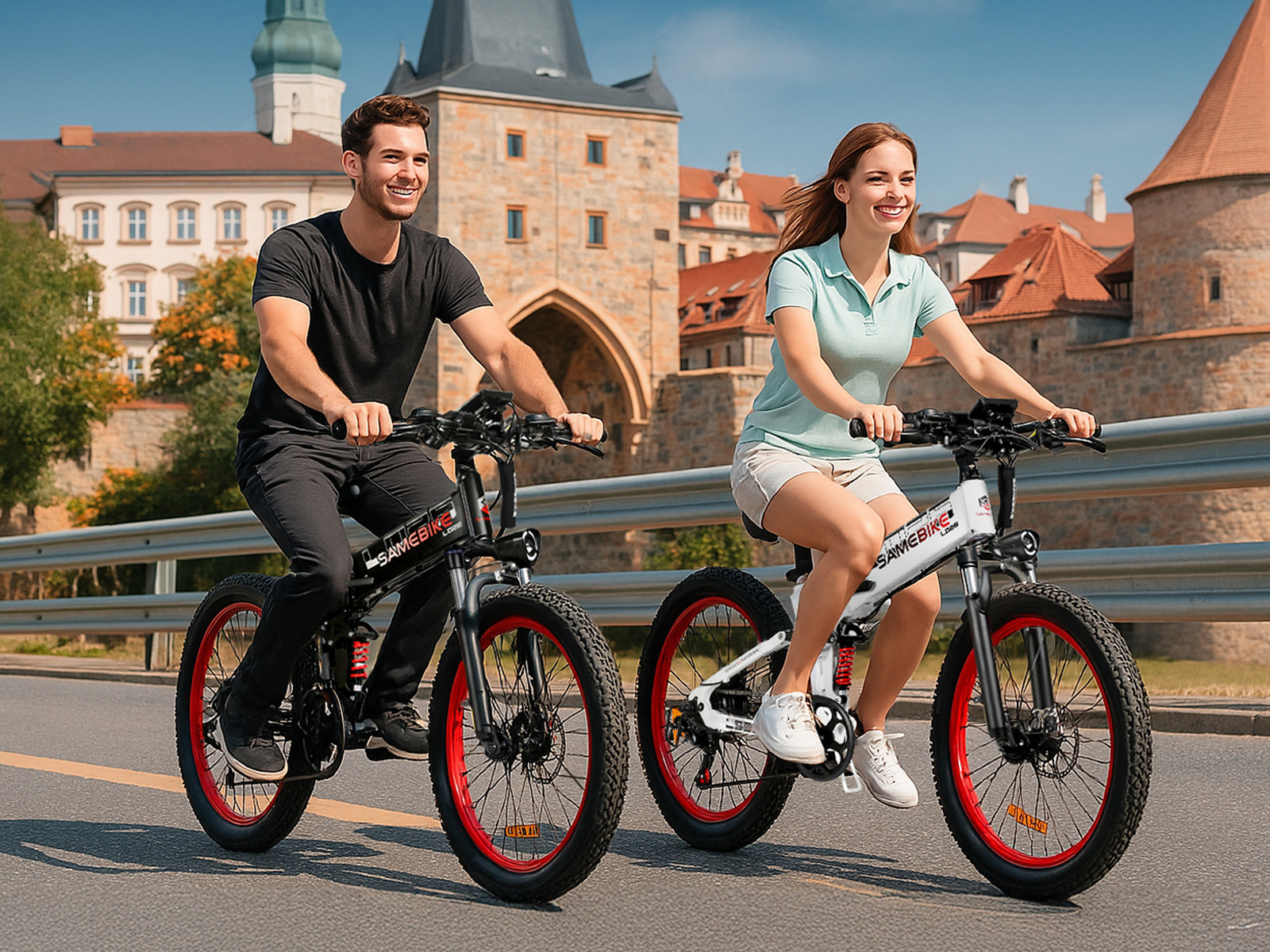 SAMEBIKE LO26 Plus | Vélo électrique pliant 26” Fat Bike | Autonomie 110 km - Nova Bikes