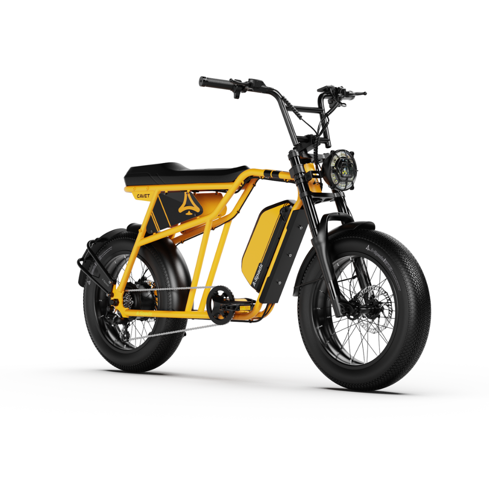 A-SPADZ Cavet Air | Vélo électrique Fatbike 20" | Freins à disques hydrauliques | Autonomie 100 km - Nova Bikes
