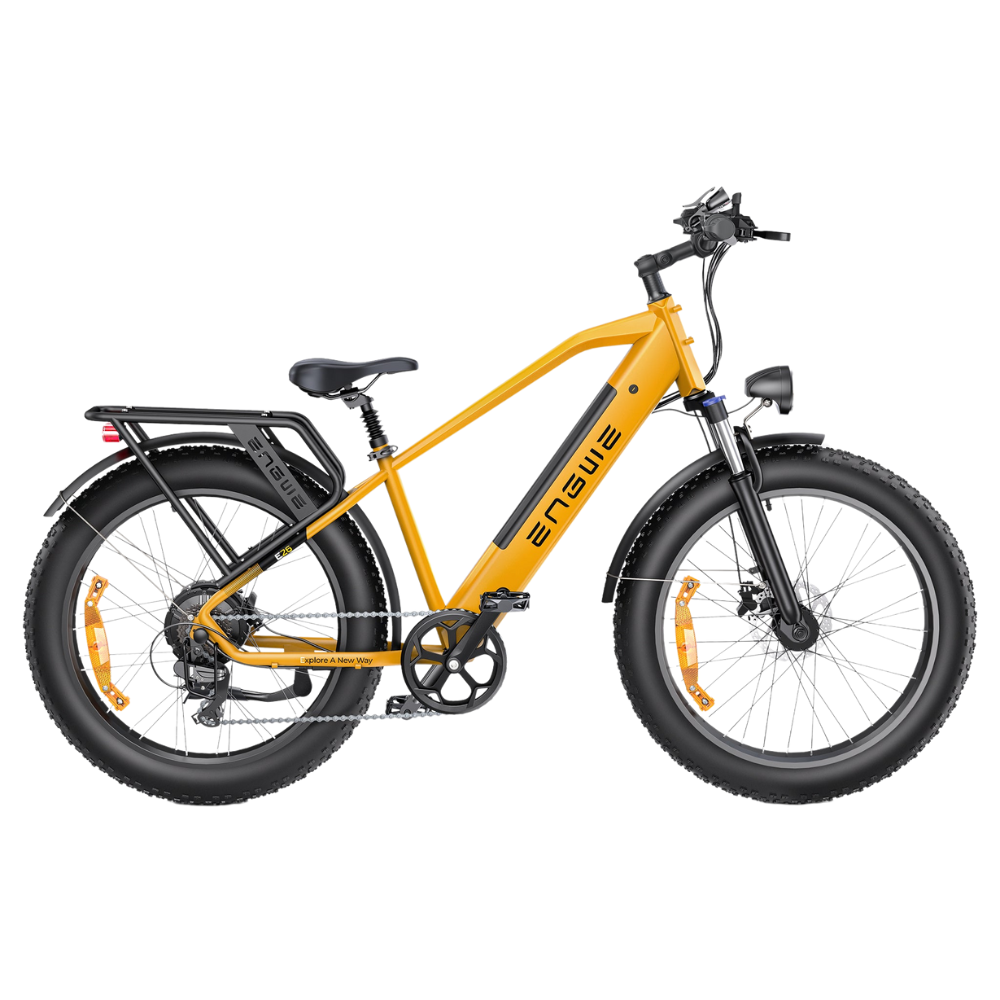 ENGWE E26 | Vélo électrique tout-terrain 26" Fat Bike | Suspension avant/arrière | Autonomie 140 km