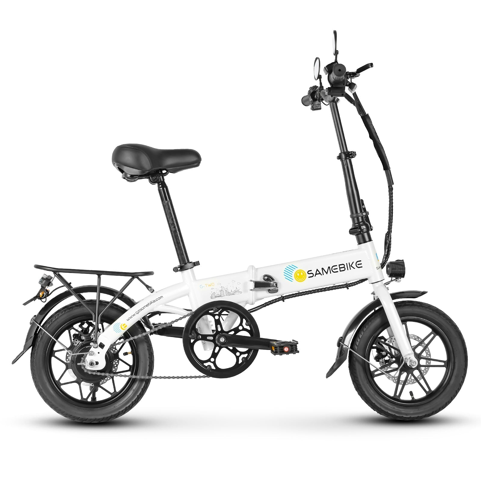 SAMEBIKE YINYU14 | Vélo électrique pliant 14” urbain | Autonomie 60 km - Nova Bikes