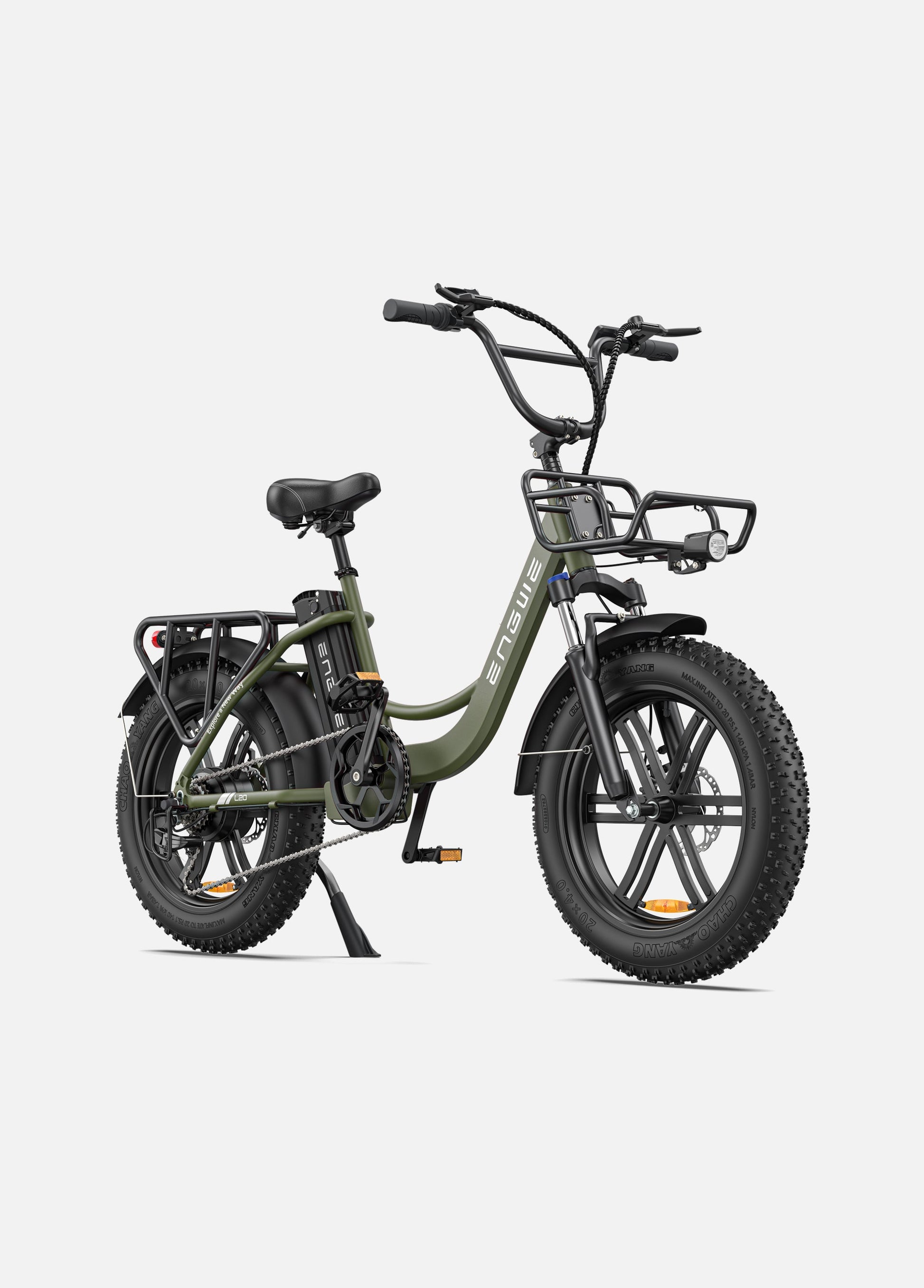 ENGWE L20 | Vélo électrique pliable à double suspension | 20” | 250W | V-max 25 km/h | Autonomie 140 km - Nova Bikes