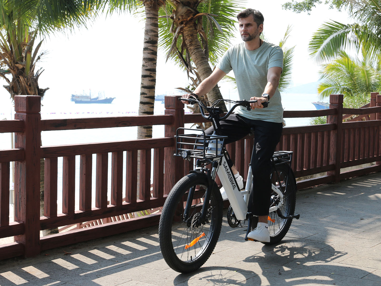 SAMEBIKE RS-A01 Plus | Vélo électrique urbain 26” Fat Bike | Autonomie 110 km - Nova Bikes