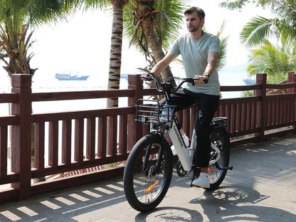 SAMEBIKE RS-A01 Plus | Vélo électrique urbain 26” Fat Bike | Autonomie 110 km - Nova Bikes