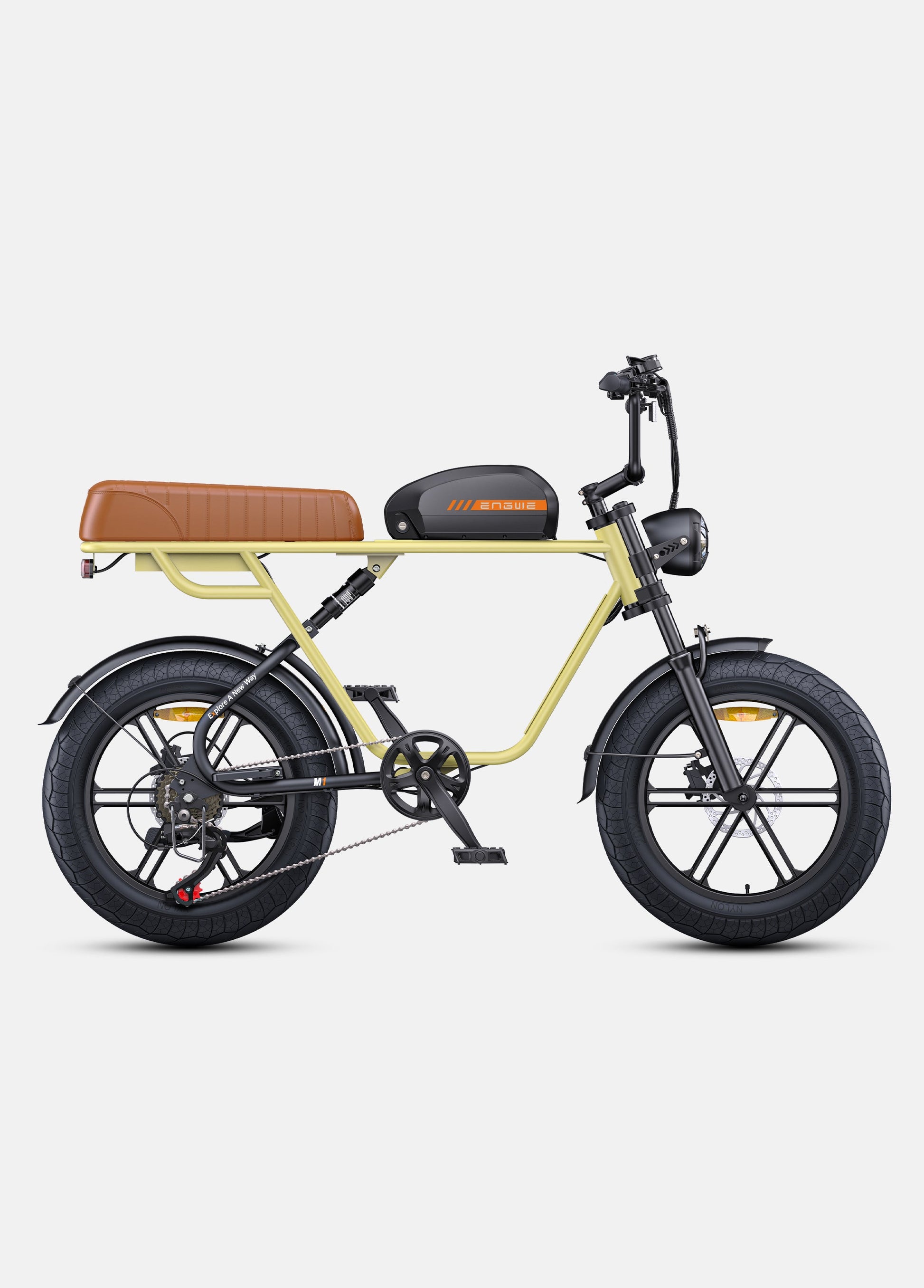 ENGWE M1 | Vélo électrique fatbike double suspension | 20” | 250W | V-max 25 km/h | Autonomie 170 km - Nova Bikes
