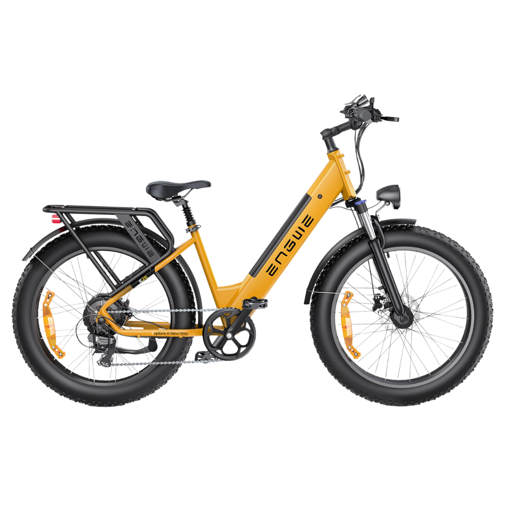 ENGWE E26 | Vélo électrique tout-terrain 26" Fat Bike | Suspension avant/arrière | Autonomie 140 km