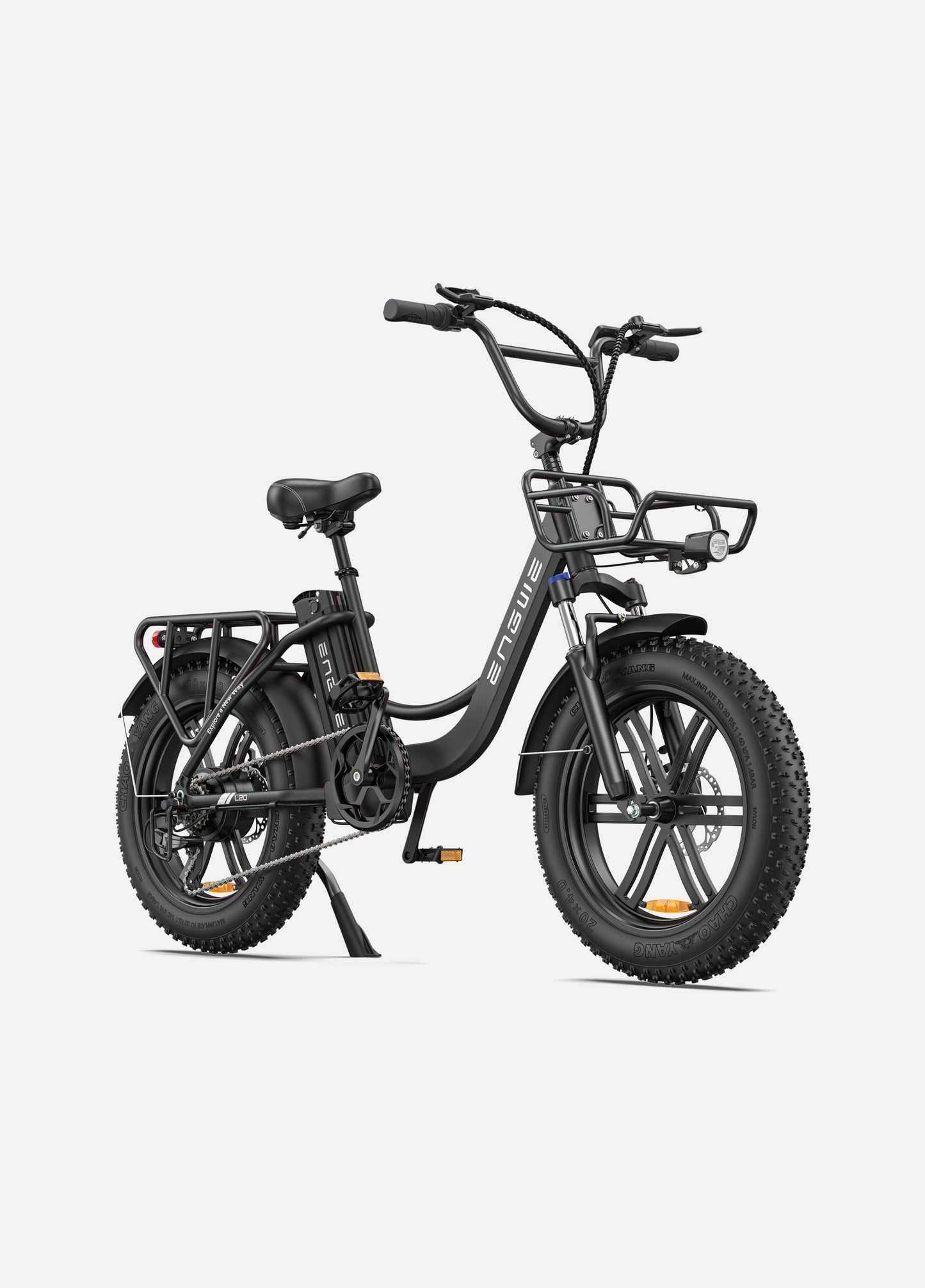 ENGWE L20 | Vélo électrique pliable à double suspension | 20” | 250W | V-max 25 km/h | Autonomie 140 km - Nova Bikes