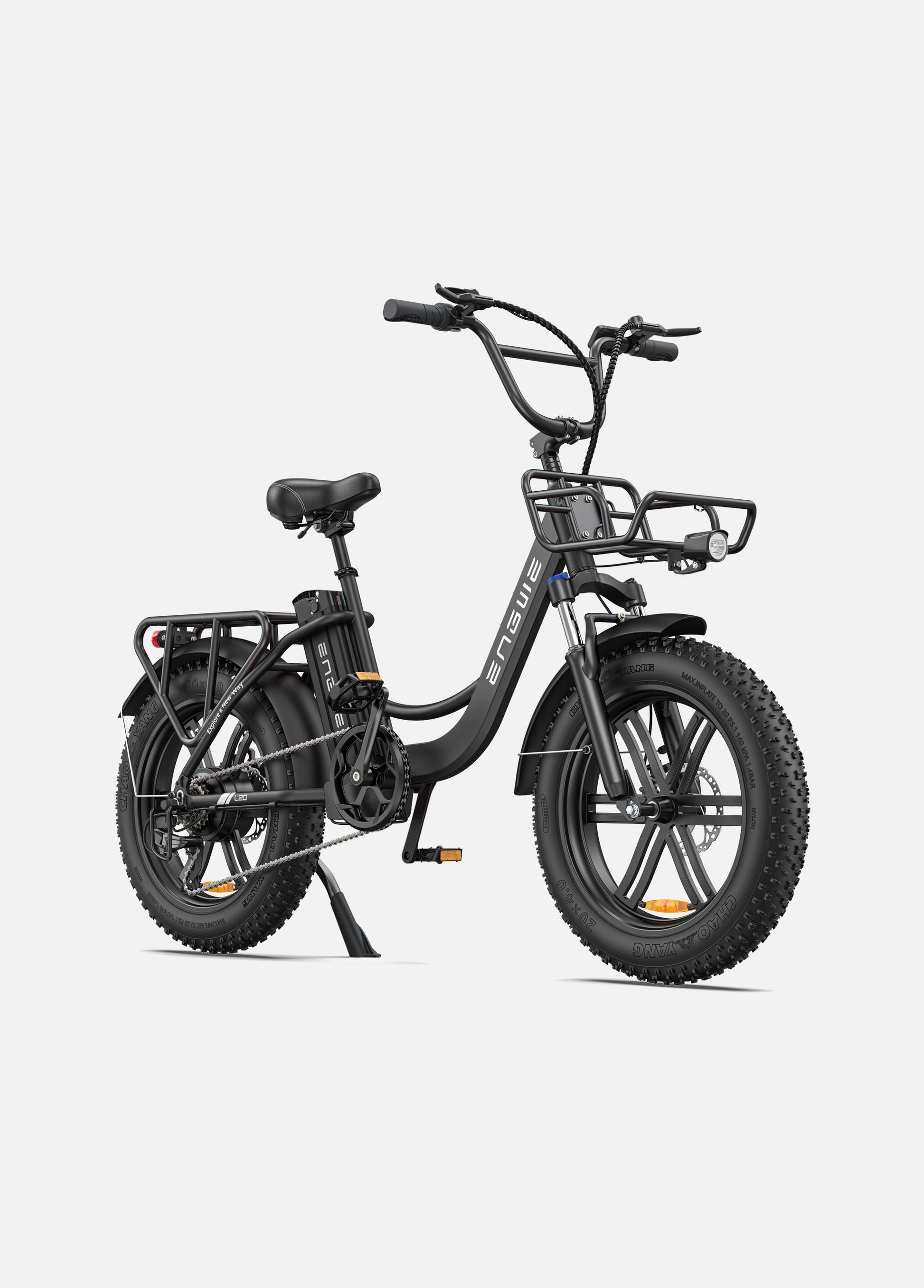 ENGWE L20 | Vélo électrique pliable à double suspension | 20” | 250W | V-max 25 km/h | Autonomie 140 km - Nova Bikes