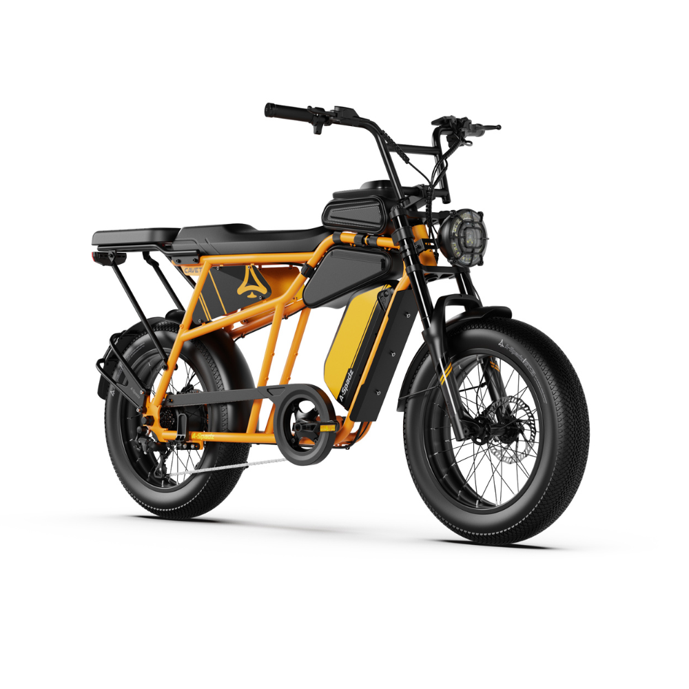 A-SPADZ Cavet Air | Vélo électrique Fatbike 20" | Freins à disques hydrauliques | Autonomie 100 km - Nova Bikes