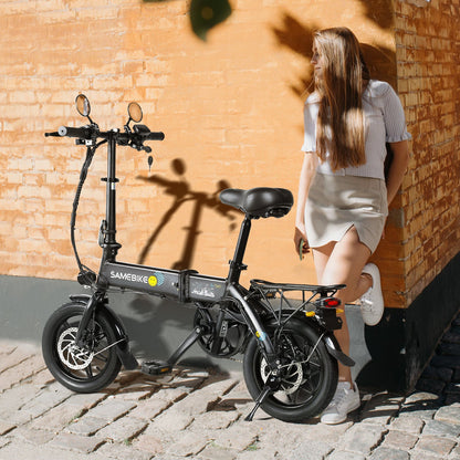 SAMEBIKE YINYU14 | Vélo électrique pliant 14” urbain | Autonomie 60 km - Nova Bikes